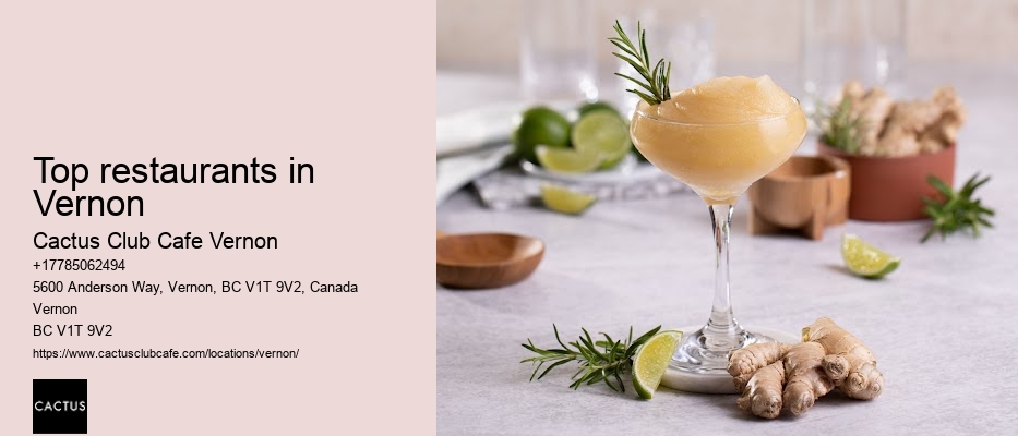 Happy hour deals in Vernon