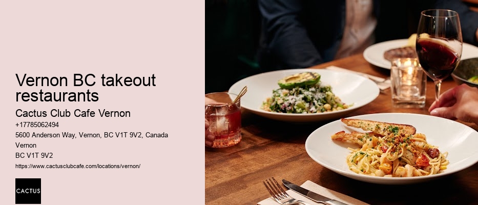 Dining in Vernon
