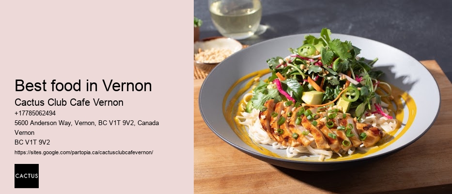 Farm-to-table dining Vernon