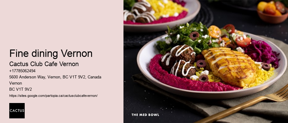 Vernon restaurant guide