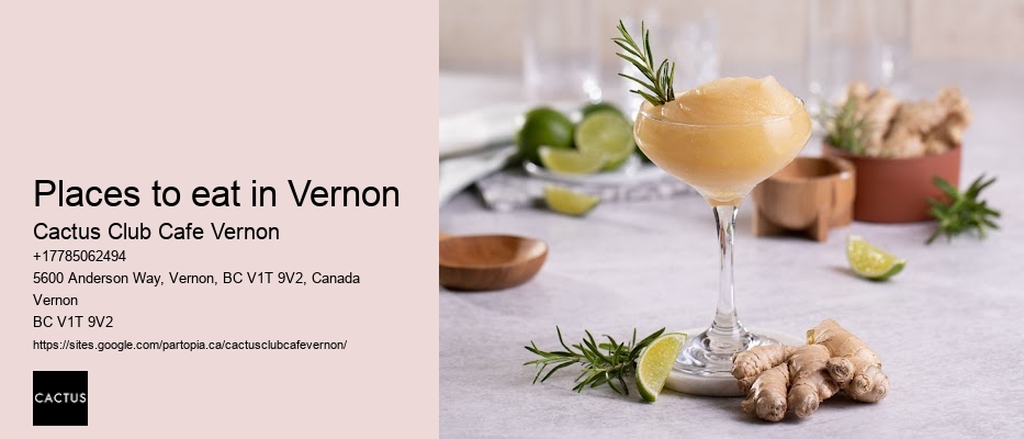 Places to eat in Vernon