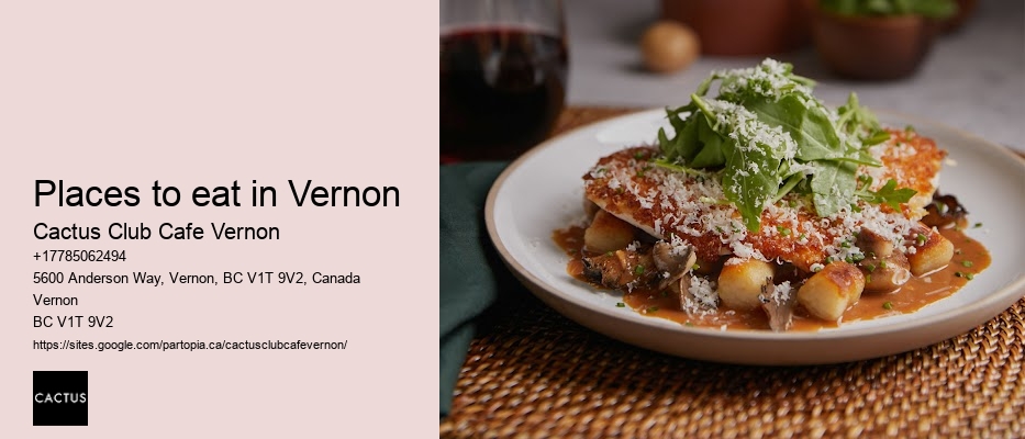 Vernon foodie spots