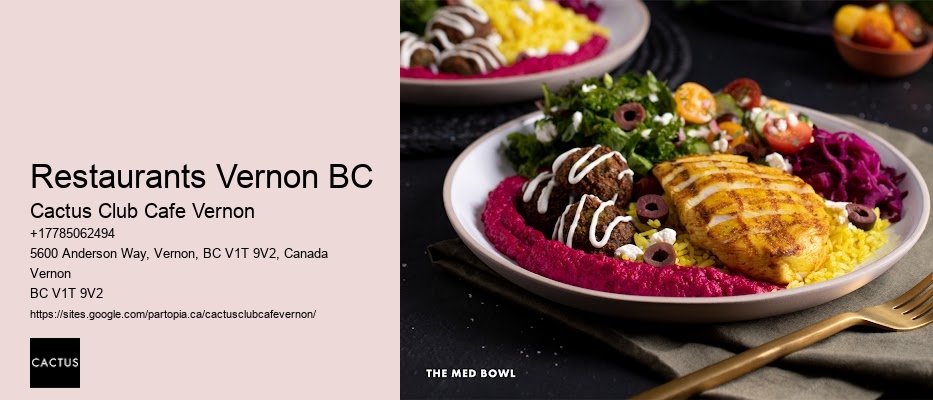 Vernon BC vegan options