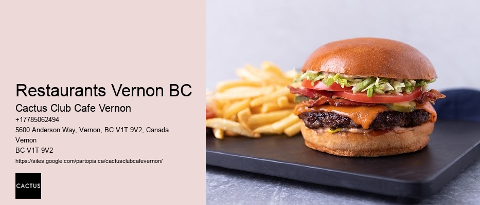 Authentic culinary experiences Vernon