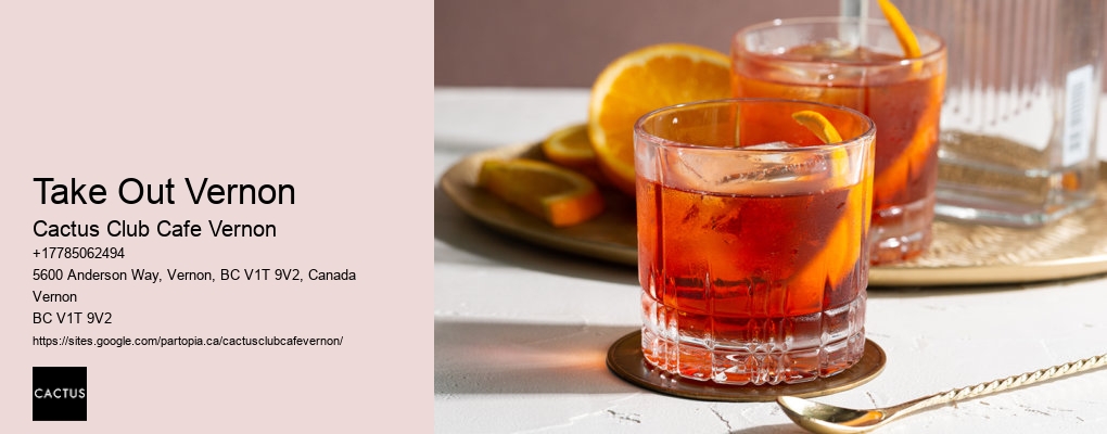 Top-rated dining spots Vernon