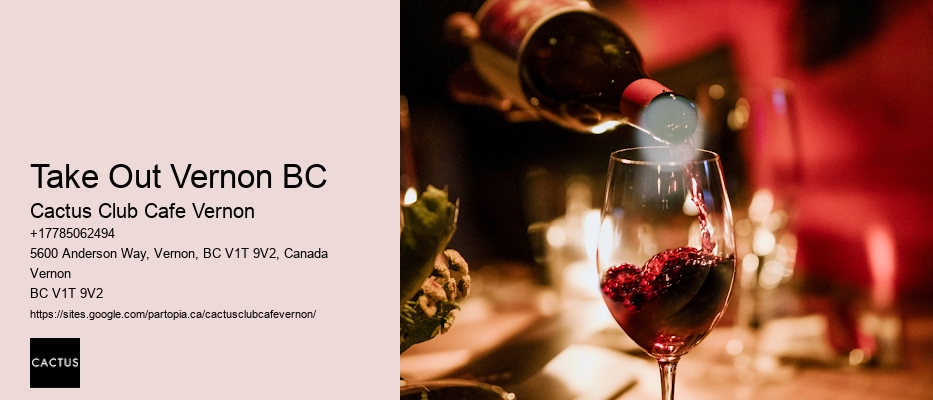 Happy hour discounts in Vernon