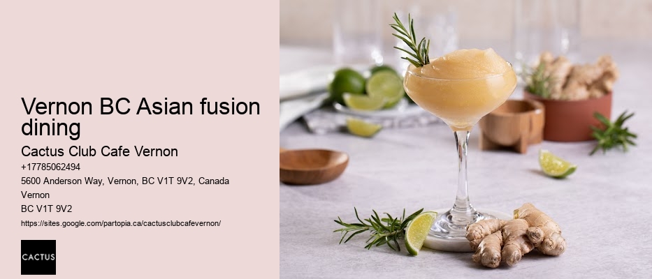 Vernon BC dinner ideas