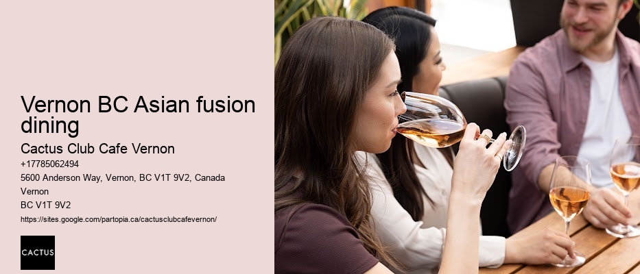 Vernon restaurant popularity trends