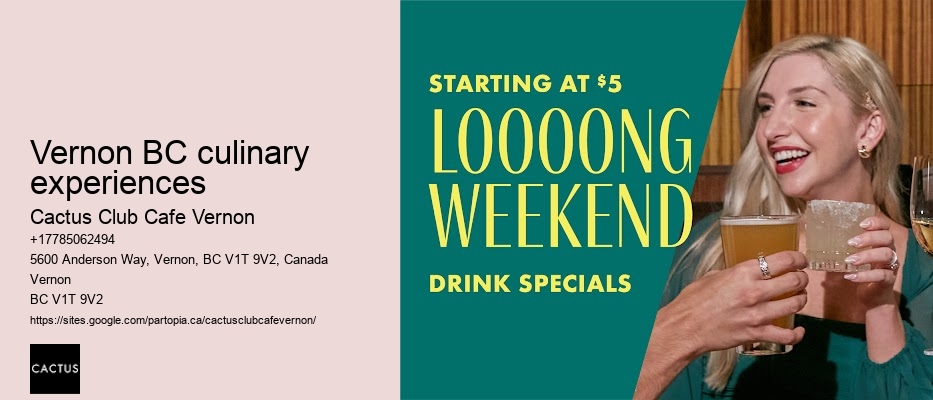 Vernon food lovers' paradise