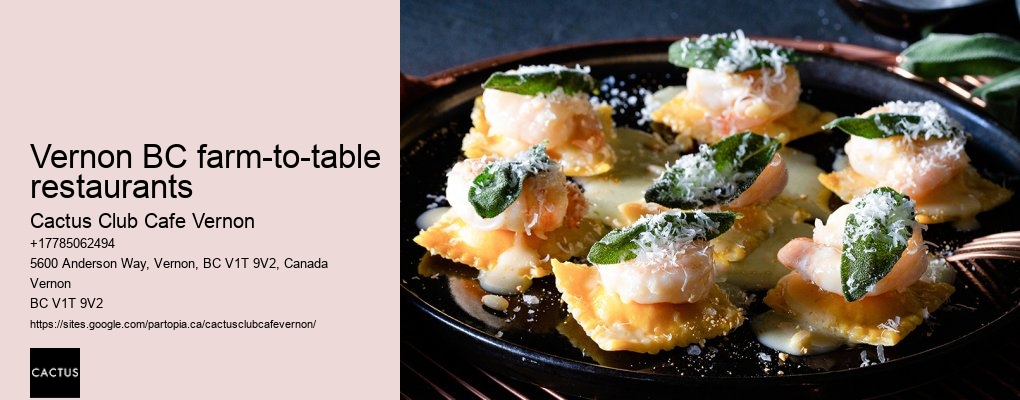 Vernon culinary scene