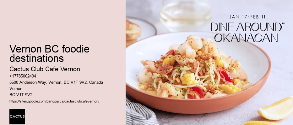 Vernon BC budget-friendly dining