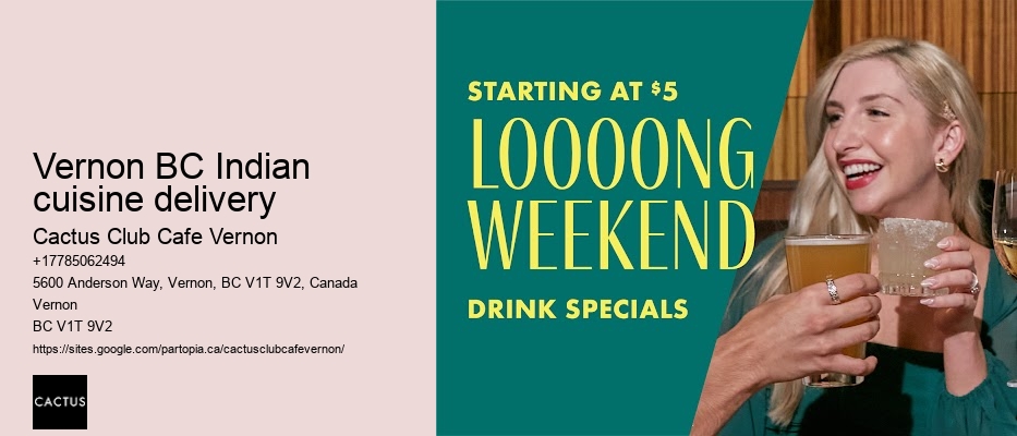 Vernon BC culinary experiences