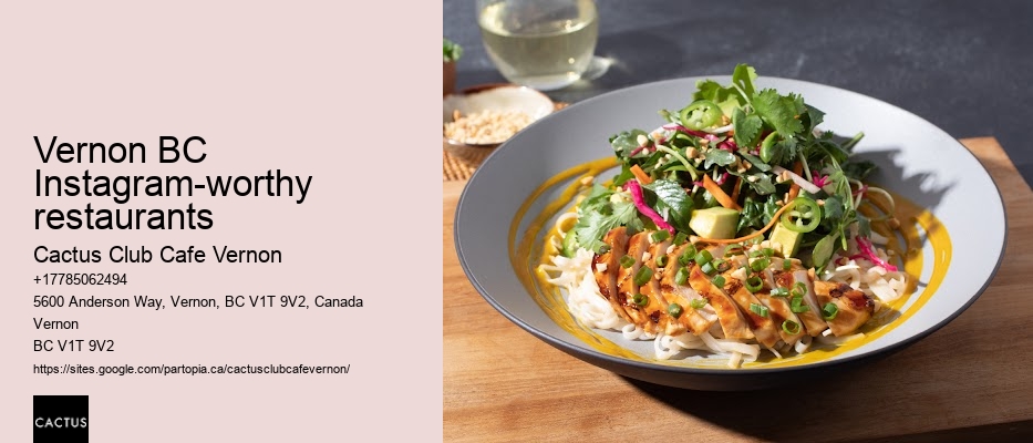 Vernon BC culinary experiences for couples