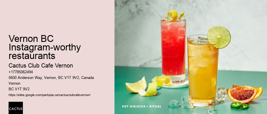 Hidden gems for foodies Vernon