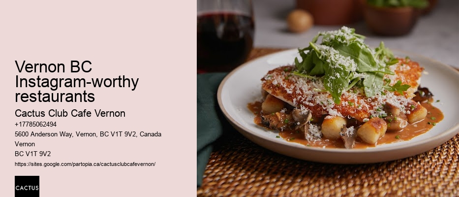 Vernon BC fast food joints