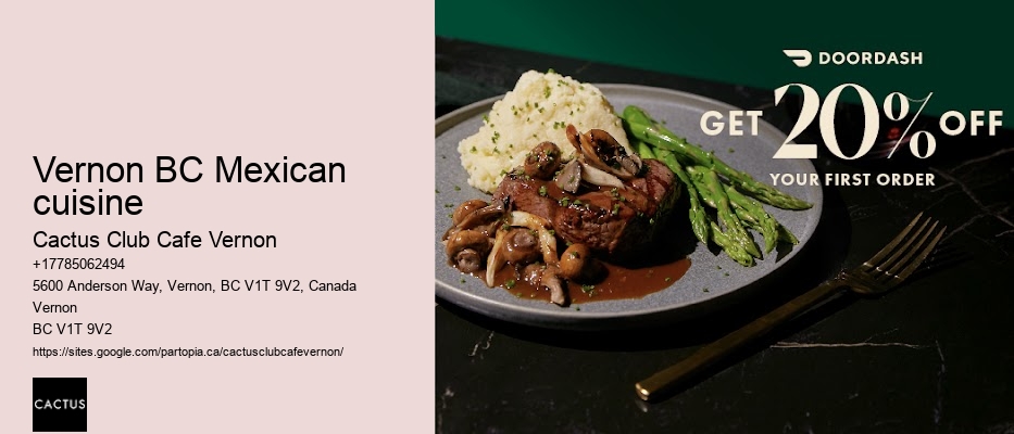 Vernon BC dinner reservations