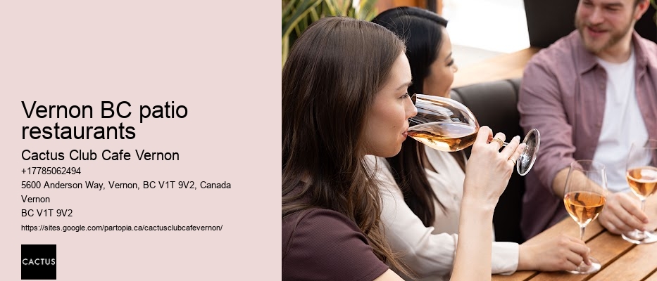 Top-rated dining spots Vernon