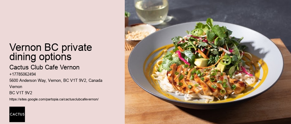 Vernon food destinations