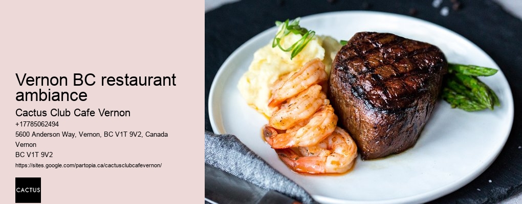 Vernon BC dinner specials