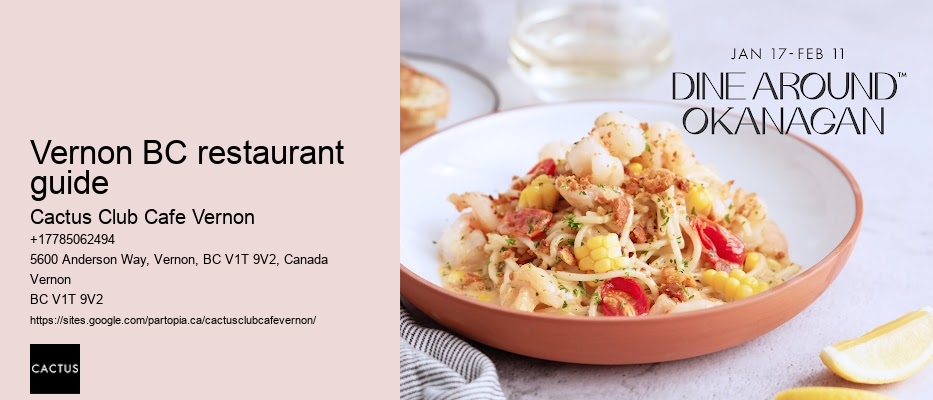 Vernon BC restaurant reviews