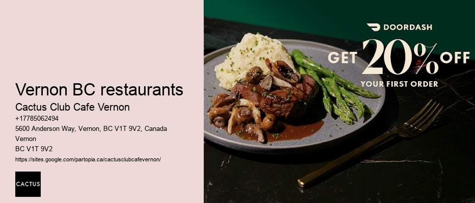 Vernon BC takeout restaurants