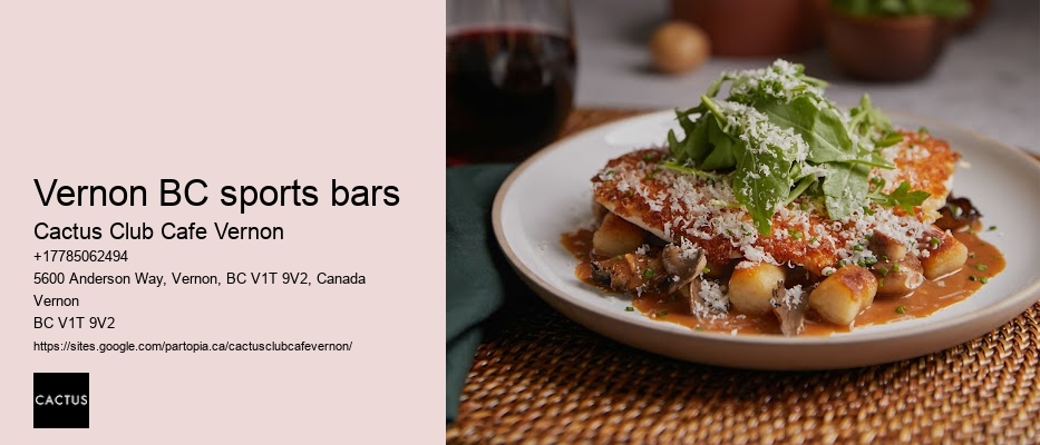 Vernon BC culinary discounts