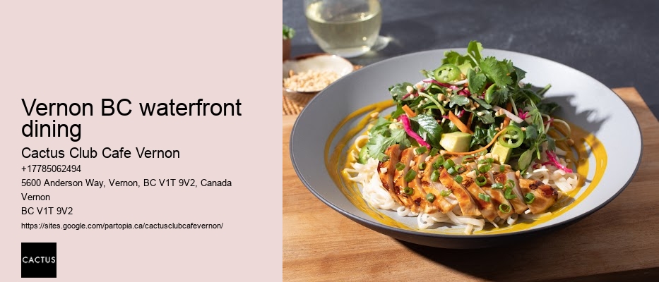 Vernon BC trendy eateries