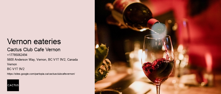 Vernon BC office catering options