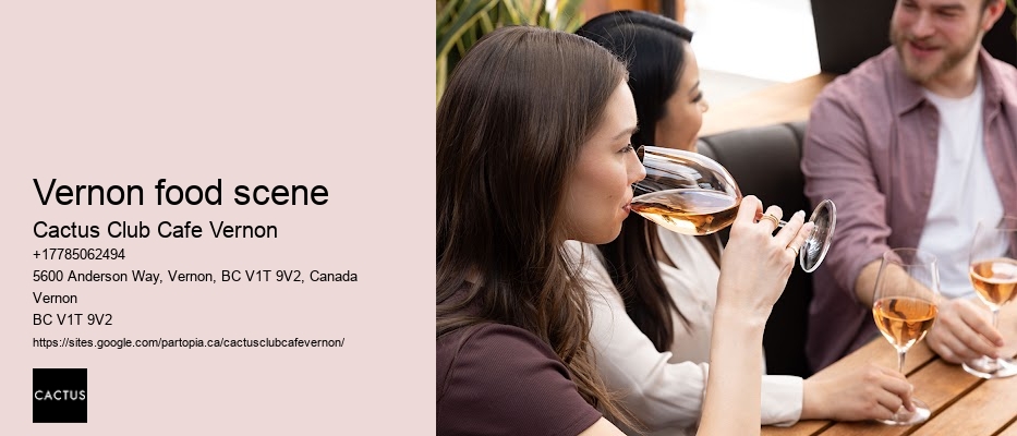 Vernon restaurants with reasonable prices