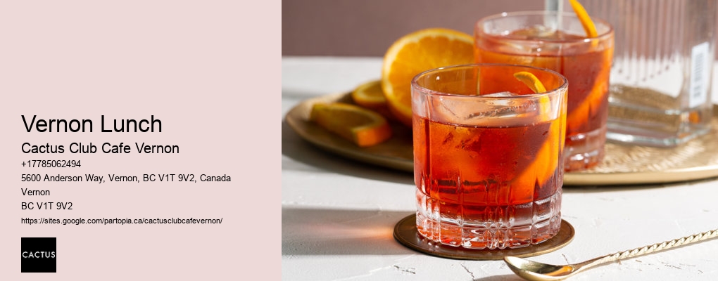 Vernon dining insights