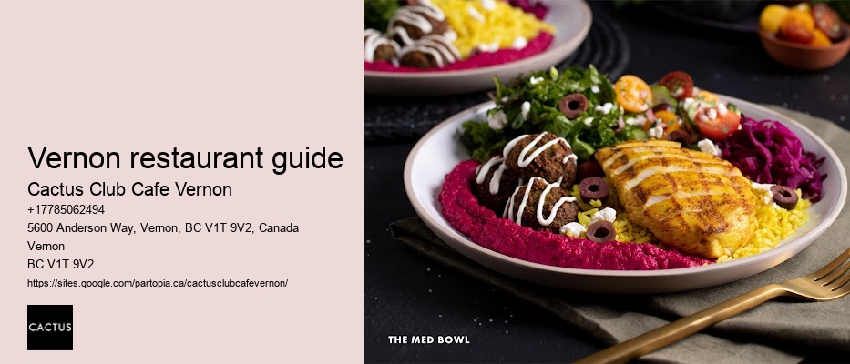 Where to find happy hour discounts in Vernon