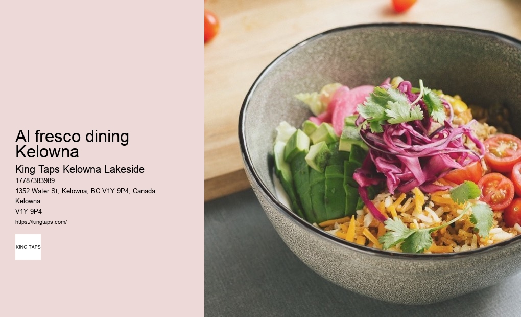 Gourmet restaurants Kelowna
