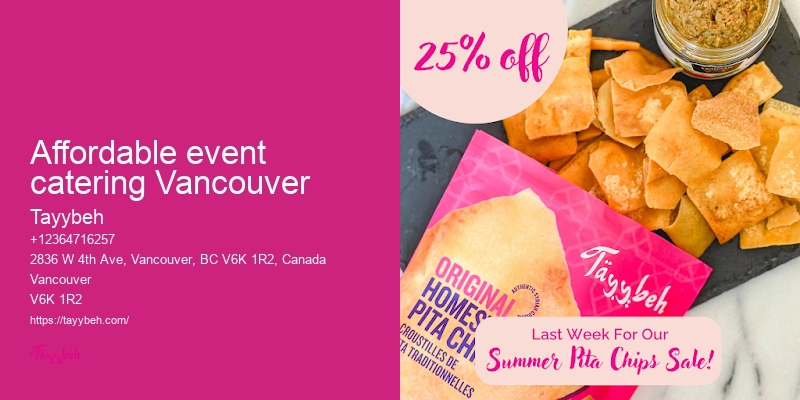 Syrian Dinner Packages Vancouver