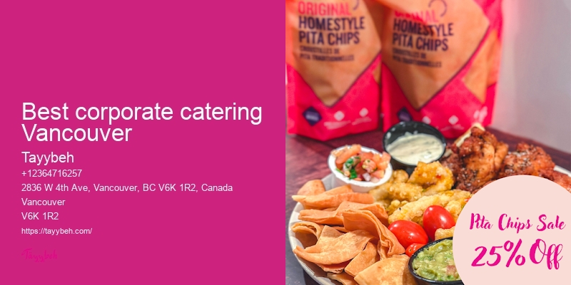 Vancouver casual catering