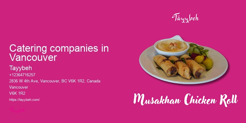 High-quality catering Vancouver