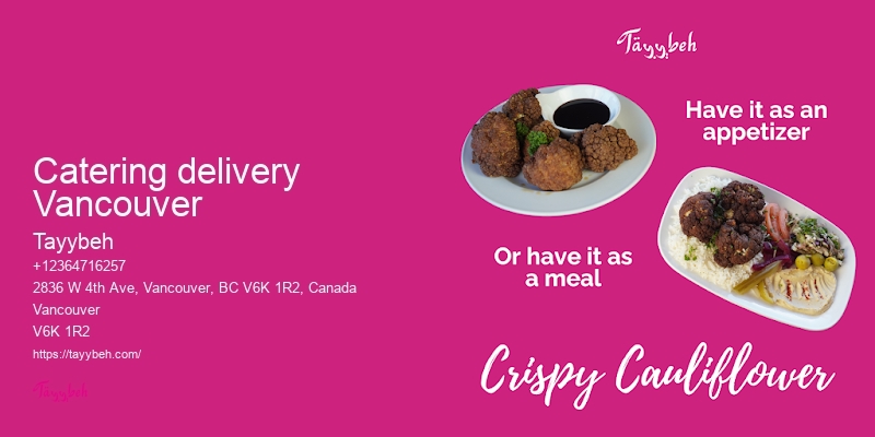 Vancouver catering for brunch