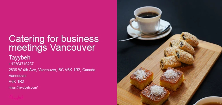 Affordable gourmet catering Vancouver