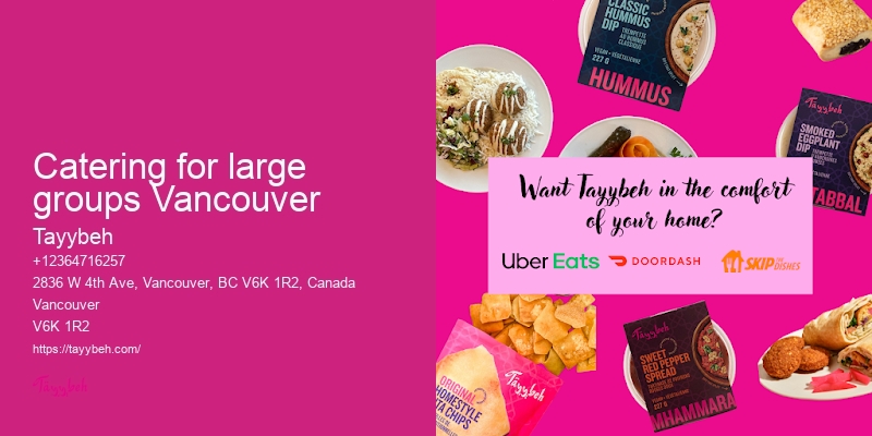 Event Planners Catering Vancouver