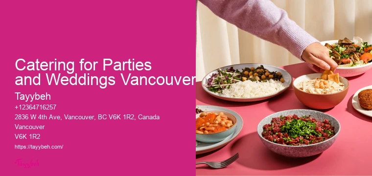 Vancouver catering for office parties
