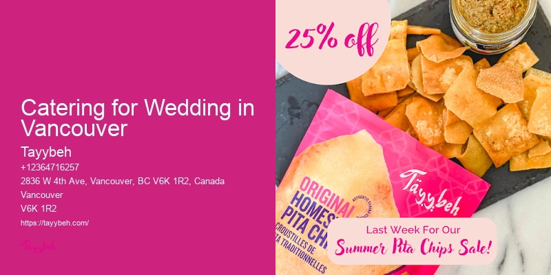Best Syrian Caterers Vancouver