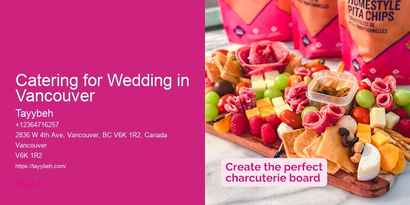 Vancouver catering companies for events