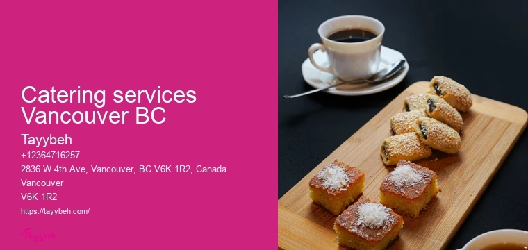Healthy Syrian Catering Vancouver