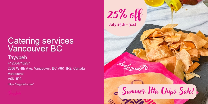 Syrian Food Delivery Service Vancouver