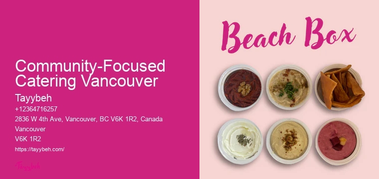 Catering for special occasions Vancouver