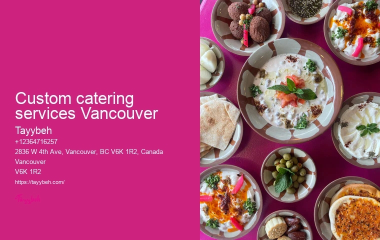 Catering company reviews Vancouver