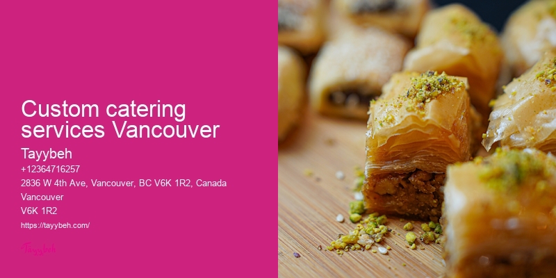 Top Syrian Caterers Vancouver