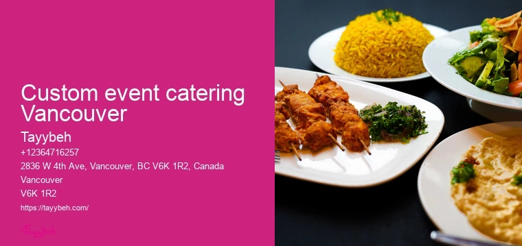 Syrian Food Events Vancouver