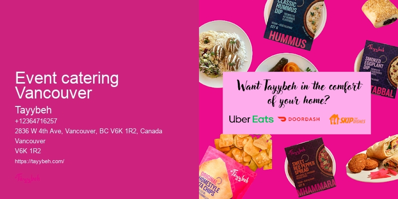 Vancouver halal catering for corporate events