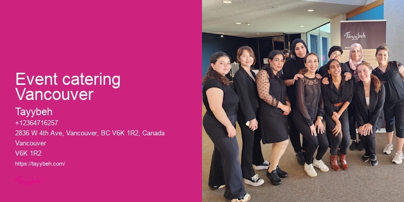 Vancouver specialty catering