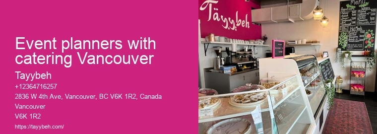 Catering services Vancouver BC